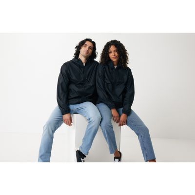 Ветровка Iqoniq Logan из переработанного полиэстера AWARE™, унисекс, 70 г/м²-5