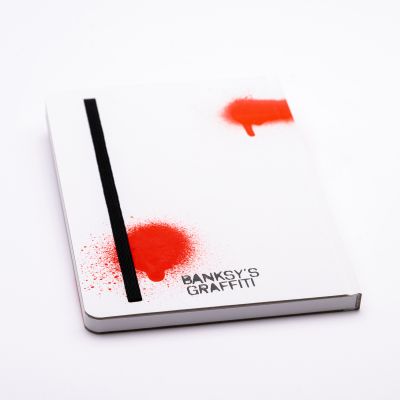 Блокнот линованный Pininfarina Banksy Крыса из каменной бумаги, А5-1