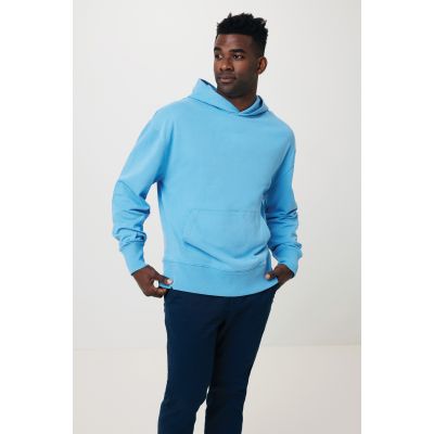 Худи Iqoniq Yoho из переработанного хлопка, свободный крой, унисекс, 340 г/м²-4