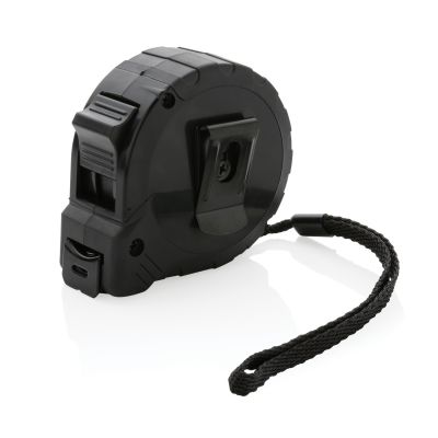 Рулетка из переработанного пластика RCS с кнопкой блокировки, 5м/19 мм-2