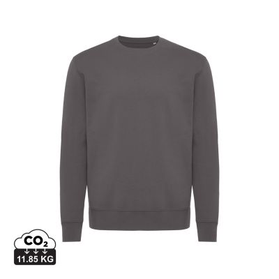 Свитшот Iqoniq Kruger из переработанного хлопка, свободный крой, унисекс, 340 г/м²-14