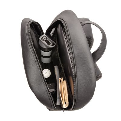 Рюкзак для ноутбука Swiss Peak Deluxe из экокожи (без ПВХ)-7