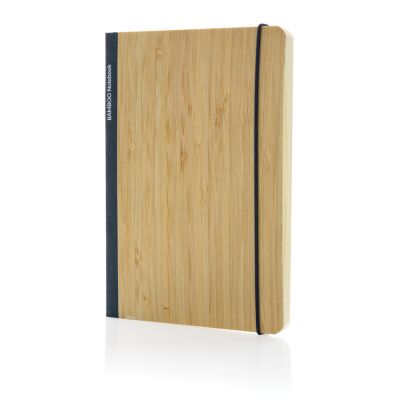 Блокнот Scribe с обложкой из бамбука, А5, 80 г/м²-0