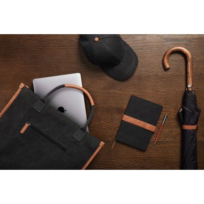 Сумка-тоут VINGA Bosler из переработанного канваса RCS, 13’’-3