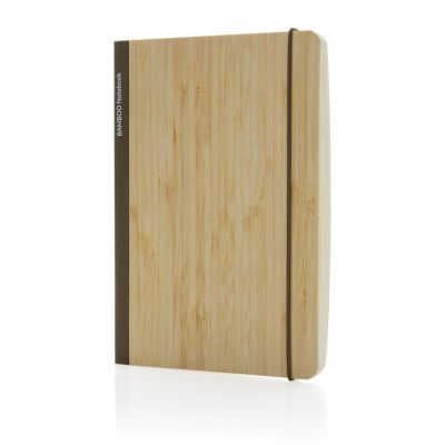 Блокнот Scribe с обложкой из бамбука, А5, 80 г/м²-0