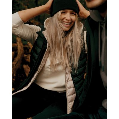 Женский стеганый жилет Iqoniq Meru из переработанного полиэстера AWARE™, 70 г/м²-16