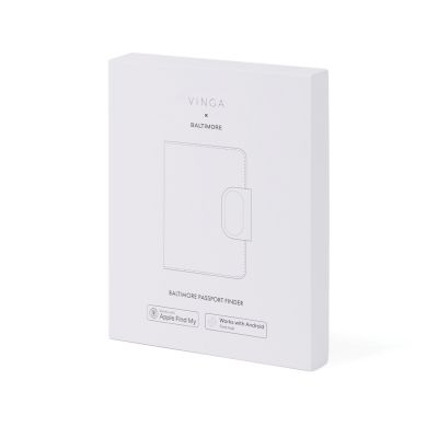 Обложка на паспорт VINGA Baltimore RCS с Bluetooth-трекером Dual-1