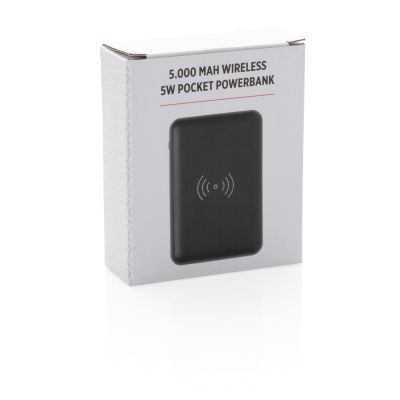 Карманный беспроводной внешний аккумулятор на 5000 мАч, 5W-9