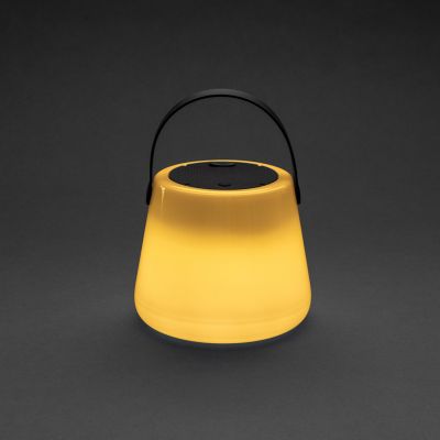 Настольный светильник Solar Glow из переработанного пластика RCS, IPx4-7