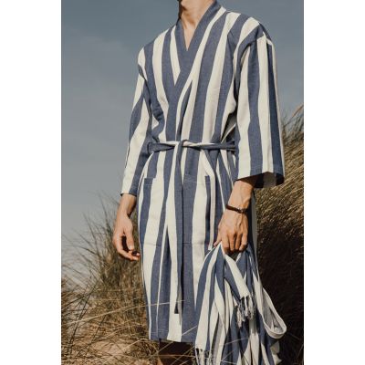 Халат VINGA Ornos из переработанного хлопка GRS, L/XL-4