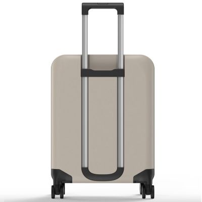 Чемодан складной Rollink Vega 360 55x40x20 см, 4 колеса, серо-бежевый-3