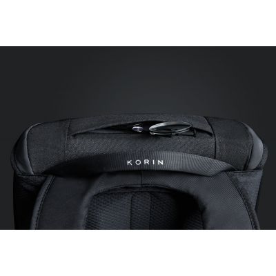 Рюкзак KORIN ClickPack X 45х32х15,5 см, с клапаном, черный-14