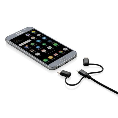 Универсальный кабель 3 в 1 с лицензией MFi-4