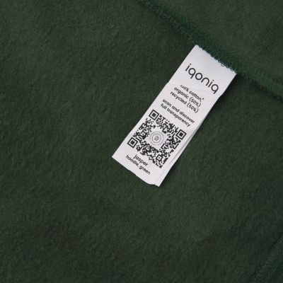 Худи Iqoniq Jasper из переработанного хлопка, унисекс, 340 г/м²-4