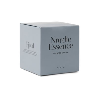 Большая ароматическая свеча VINGA Nordic Essence в стекле-2