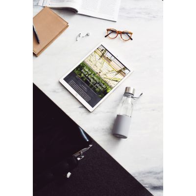 Бутылка для воды VINGA Lean из боросиликатного стекла, 550 мл-4