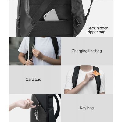 Рюкзак KORIN ClickPack 46х34х16 см, черный-11