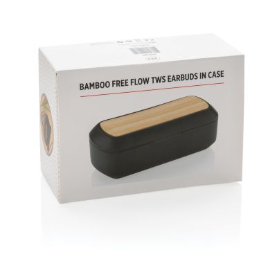 Наушники Bamboo Free Flow TWS с чехлом для зарядки-6