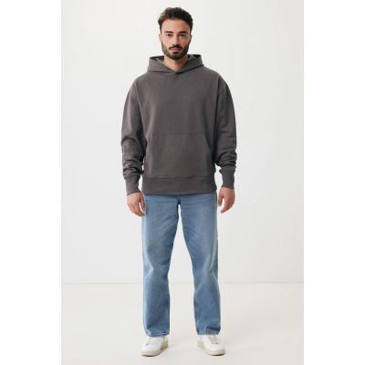 Худи Iqoniq Yoho из переработанного хлопка, свободный крой, унисекс, 340 г/м²-12