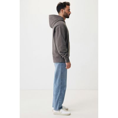 Худи Iqoniq Yoho из переработанного хлопка, свободный крой, унисекс, 340 г/м²-13
