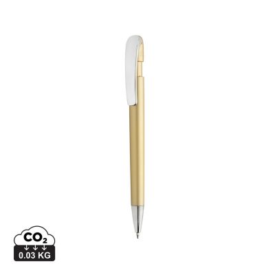 Ручка Glide из переработанного пластика GRS с металлическим клипом-4