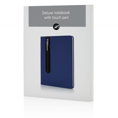 Блокнот для записей Deluxe формата A5 и ручка-стилус-4
