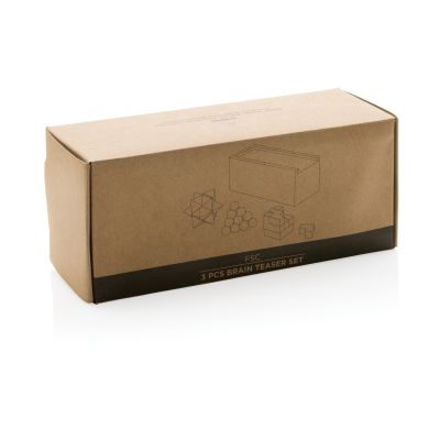 Набор головоломок из дерева FSC®-6