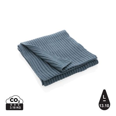 Вязаный шарф Impact из Polylana® AWARE™, 180x25 см-9