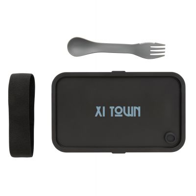 Ланч-бокс из переработанного полипропилена со столовым прибором (стандарт GRS)-6