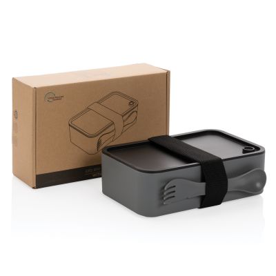 Ланч-бокс из переработанного полипропилена со столовым прибором (стандарт GRS)-8