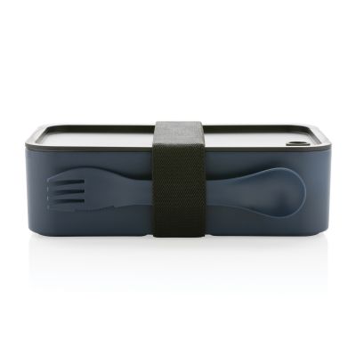 Ланч-бокс из переработанного полипропилена со столовым прибором (стандарт GRS)-3