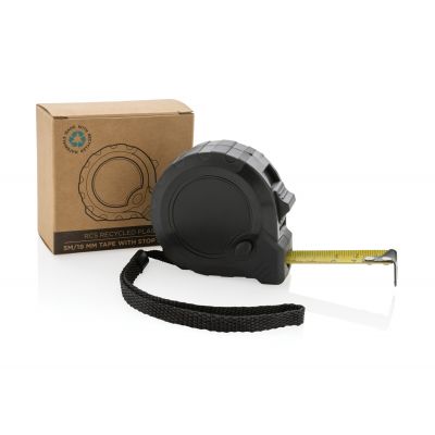 Рулетка из переработанного пластика RCS с кнопкой блокировки, 5м/19 мм-7