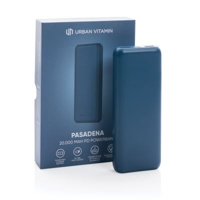 Внешний аккумулятор Urban Vitamin Pasadena с быстрой зарядкой PD, 18 Вт, 20000 мАч-9