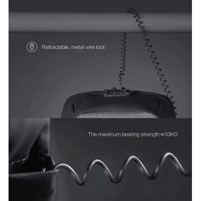 Рюкзак KORIN ClickPack 46х34х16 см, черный/серый-6