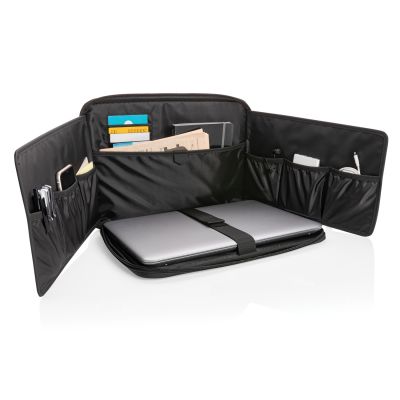 Чехол-органайзер для ноутбука Swiss Peak из экокожи (без ПВХ)-3