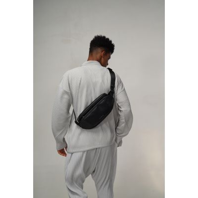 Наплечная сумка KORIN FlipSling 32х16х10 см, черная-15