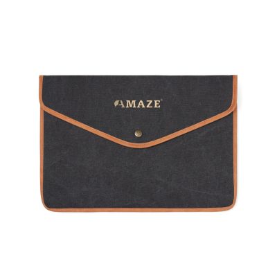 Чехол для ноутбука VINGA Bosler из переработанного канваса GRS, 16’’-3