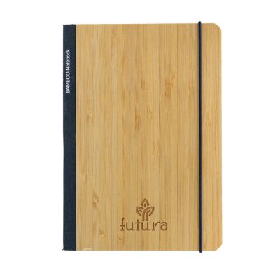 Блокнот Scribe с обложкой из бамбука, А5, 80 г/м²-3