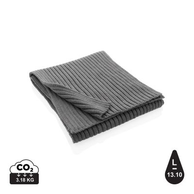 Вязаный шарф Impact из Polylana® AWARE™, 180x25 см-7