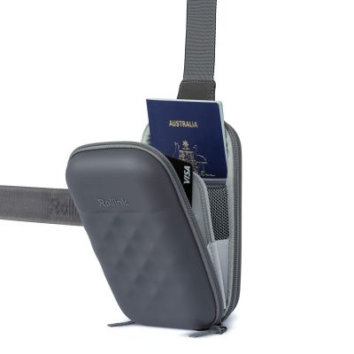 Дорожная сумочка Rollink Mini Bag Go 19,5x12x6 см, серая-2