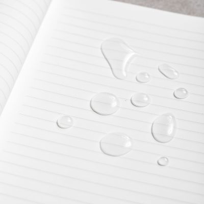 Блокнот линованный Pininfarina из каменной бумаги в мягкой обложке, А5, черный-5