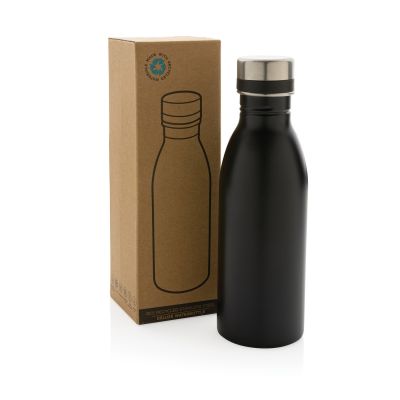 Бутылка для воды Deluxe из переработанной нержавеющей стали, 500 мл-9