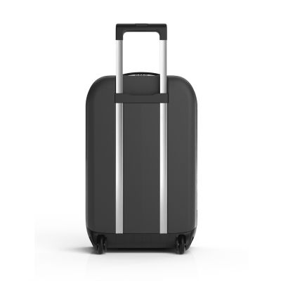 Чемодан складной Rollink Vega II 55x40x20 см, 2 колеса, черный-7