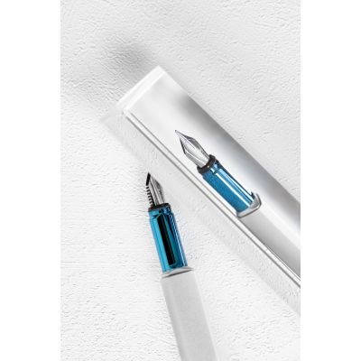 Перьевая ручка PININFARINA PF One SILVER /BLUE-17