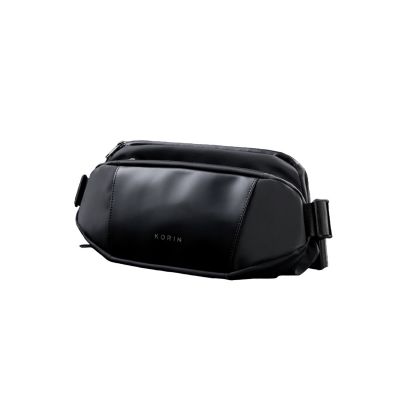 Наплечная сумка KORIN FlipSling 32х16х10 см, черная-0