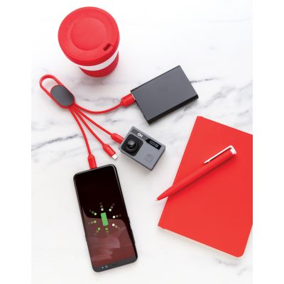 Кабель 4 в 1 с карабином-5