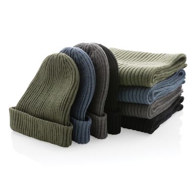Вязаный шарф Impact из Polylana® AWARE™, 180x25 см-6