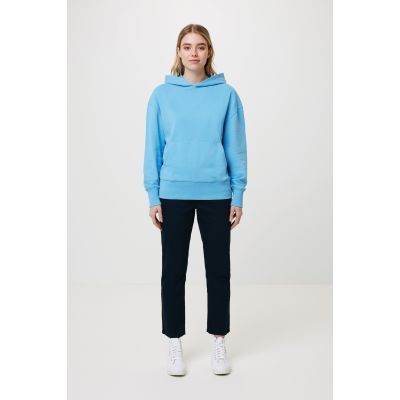 Худи Iqoniq Yoho из переработанного хлопка, свободный крой, унисекс, 340 г/м²-5