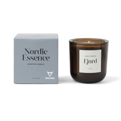 Большая ароматическая свеча VINGA Nordic Essence в стекле-3