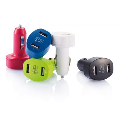Зарядное устройство для автомобиля с 2 USB-портами-3